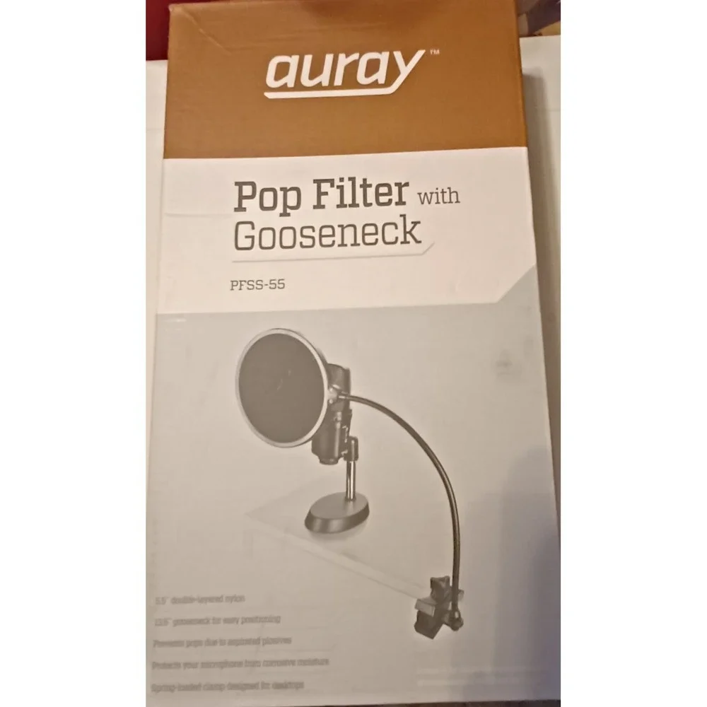 Auray PFSS-55 Pop Filter with Gooseneck